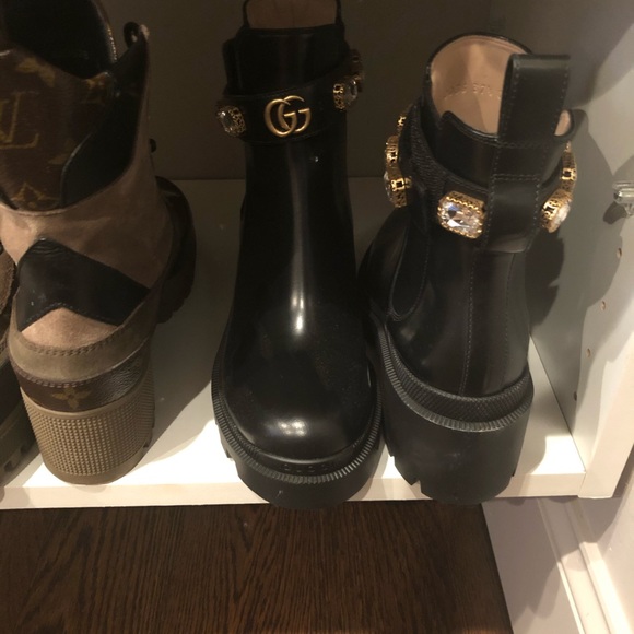 Gucci Shoes - NEW Gucci Chelsea Boot with Crystals